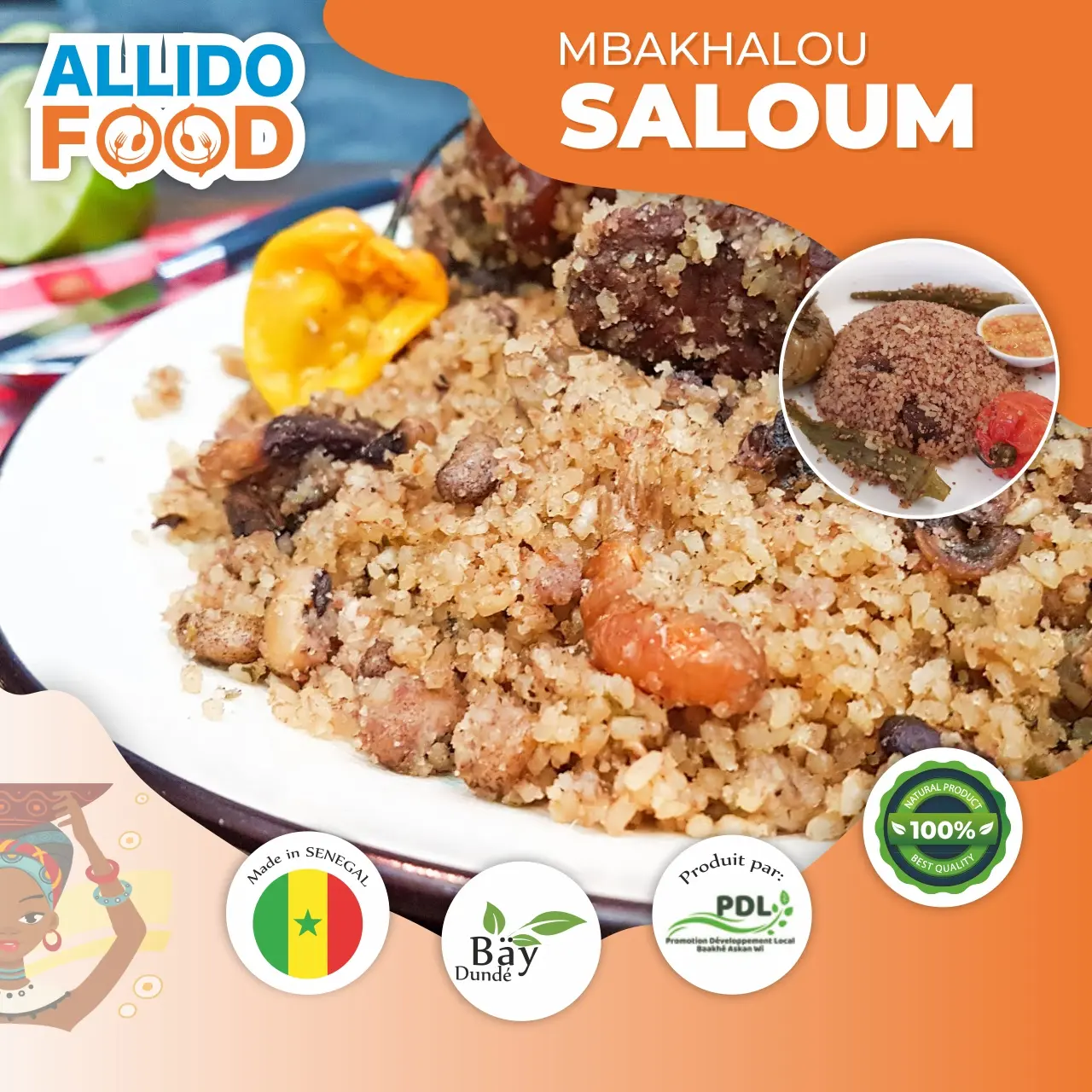 [PDLMBAKHA100G] Mbakhalou Saloum (100G)