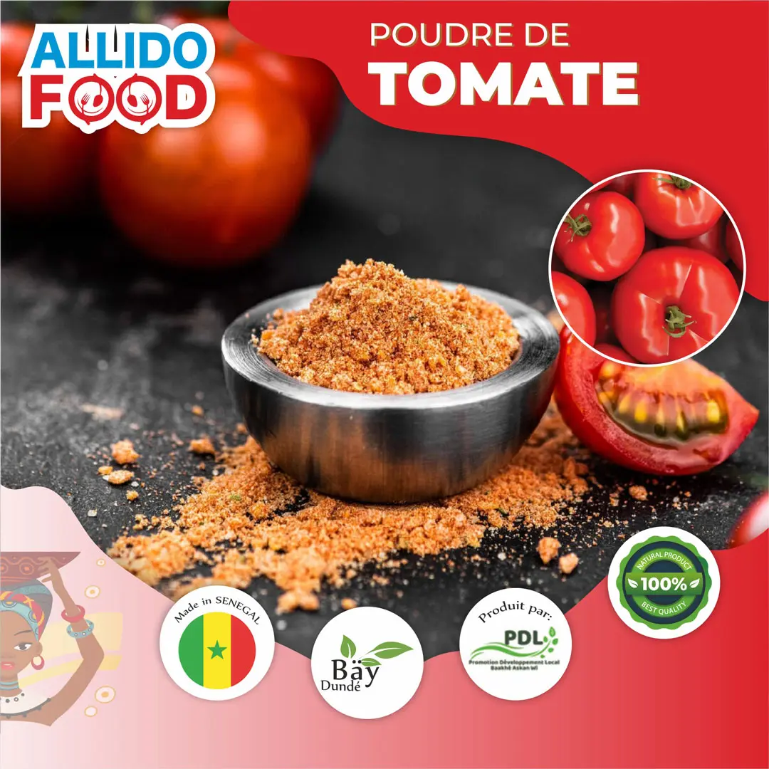 [PDLPOUDTOMATE100G] Poudre de Tomate (100G)