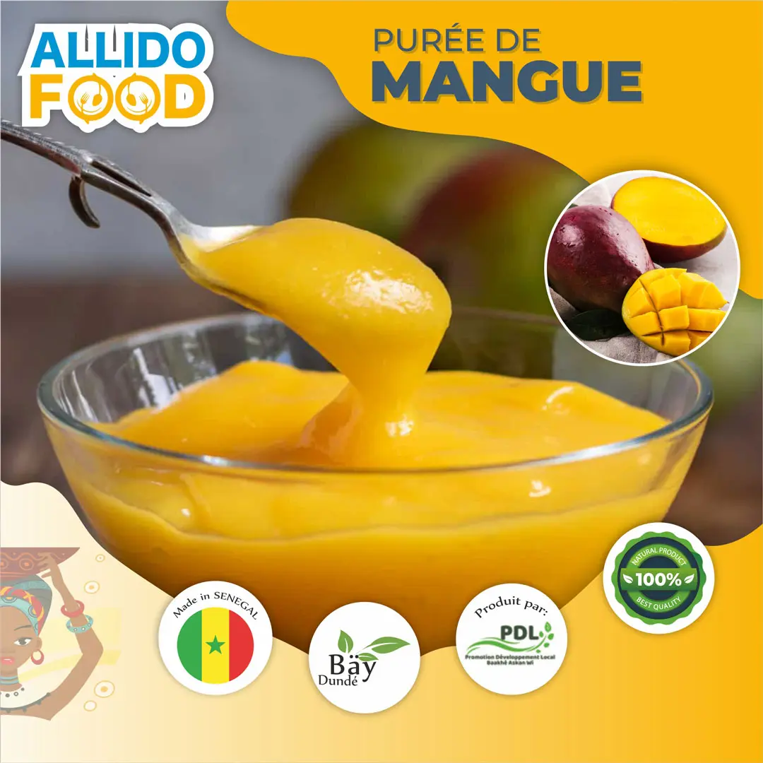 [PDLPURMANG400G] Purée de Mangue (400G)