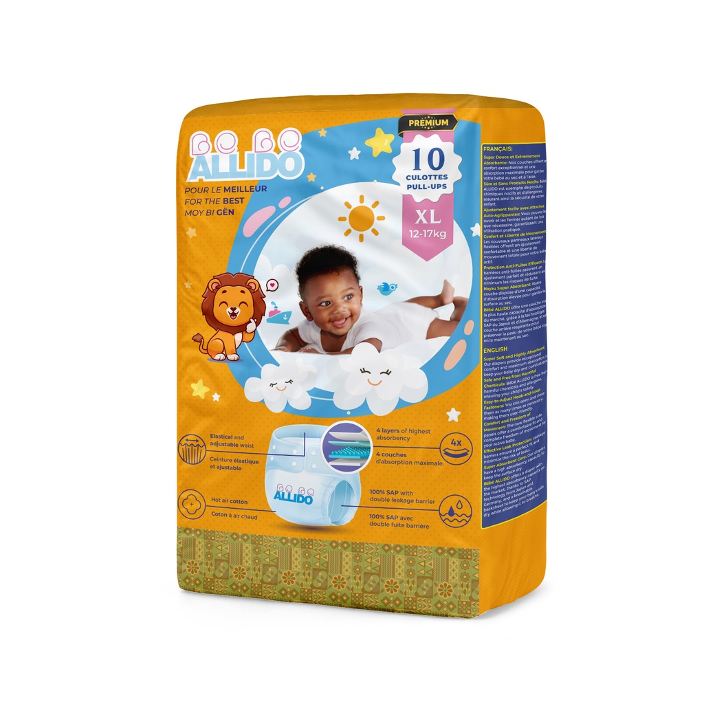 Taille 3 Couches Bébé Premium 7-18 Kg